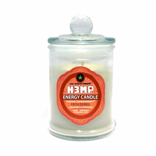 H3MP CANDLE IN JAR: FRESH ORANGE